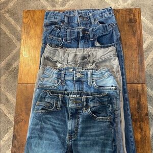 Boys Blue and Gray Jeans- multiple brands